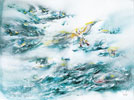 Danza del agua 4, 21 x 36 cm, 2022
