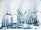 Danza del agua 5, 21 x 32 cm, 2022 verkauft