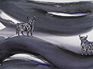 In der Stille der Unaussprechlichkeit des Lebens wurde das Unsichtbare sichtbar. 76 x 57, 2014