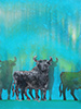 Ich bin! frohlockte er stolz. Was denn? lachten die Schatten. 41 x 31, 2014