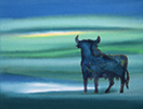 Schicht für Schicht löste sich der Schmerz und wich der vertrauten Zuversicht. 31 x 41, 2014