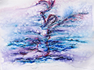 meer werden 2, 24 x 32 cm, 2016
